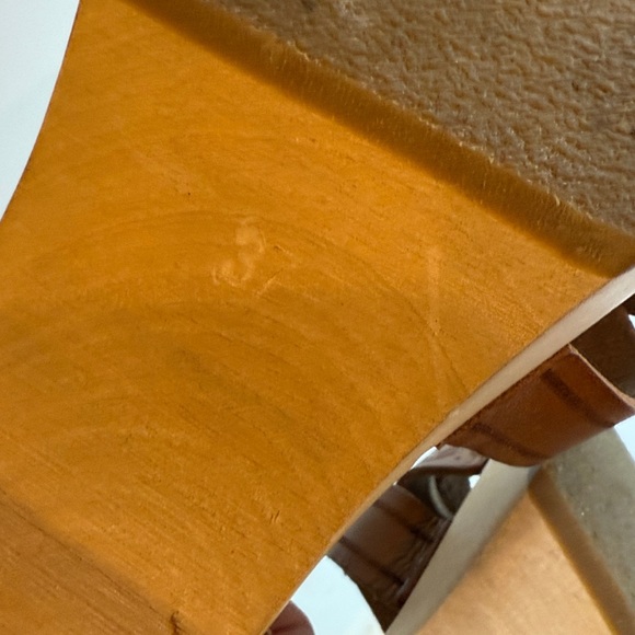 Swedish Hasbeens Tan Leather Mules - Picture 12 of 14